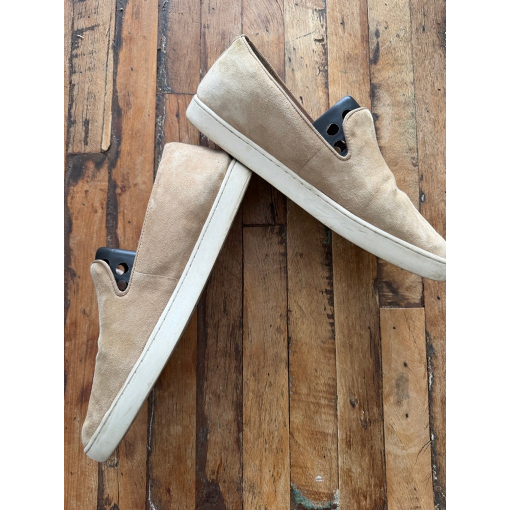 Women's Birdies The Swift Beige Suede Flats & Loafers Size 9